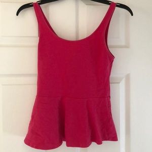 Pink Express babydoll tank